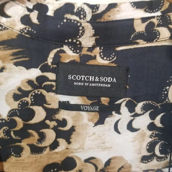 Scotch & Soda Women's Top Lot - Organic Cotton Button Down Up & Turtleneck - XS - Picture 2 of 14